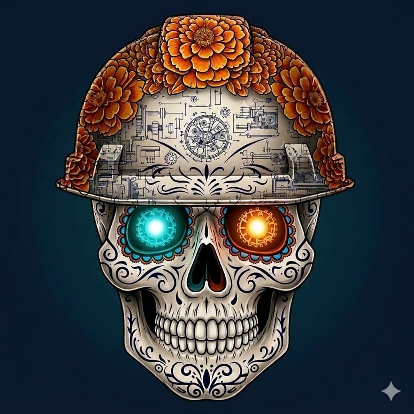 Calavera — symbol of the bridge between two worlds
